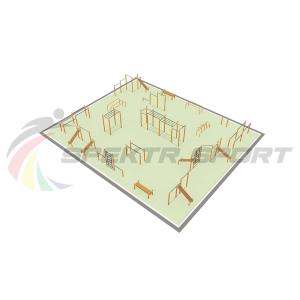 Купить Парковая площадка для Воркаут и WRK 3_76mm в Сергаче 