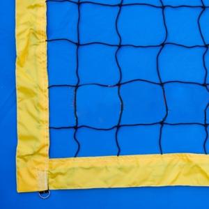 Купить Сетка для пляжного волейбола, обшитая с 4-х сторон, Д 2,2 мм в Сергаче 