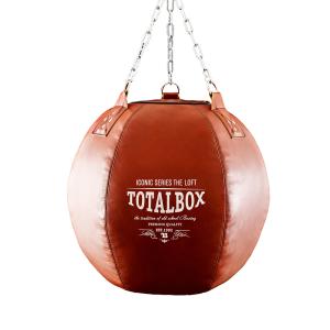 Купить Груша кожаная боксерская "LOFT Шар" Totalbox в Сергаче 