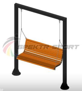 Купить Качели "Бриз" со спинкой в Сергаче 