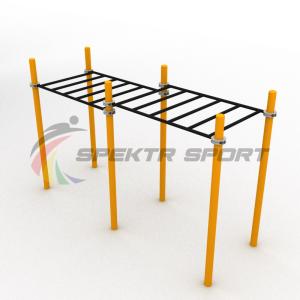Купить Рукоход двухуровневый для Воркаут SP WRK-02_76mm в Сергаче 